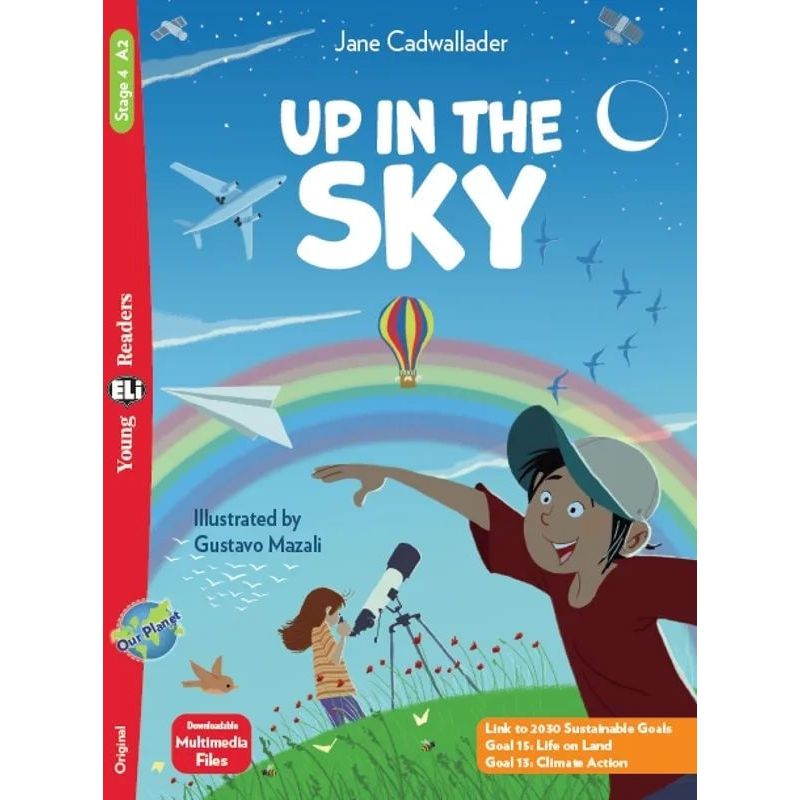 UP IN THE SKY - YOUNG HUB READERS 4 (A2) (Nuevo)
