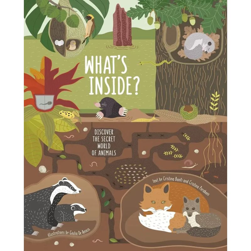 WHAT'S INSIDE ? DISCOVER THE SECRET WORLD OF ANIMALS  - HB (Nuevo)