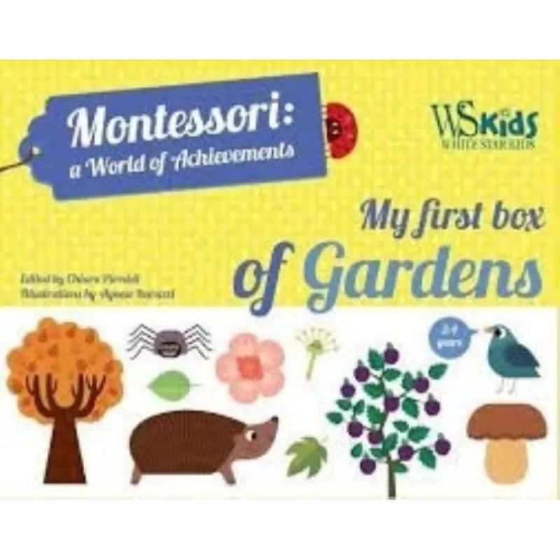 MY FIRST BOX OF GARDENS - MONTESSORI A WORLD OF ACHIEVEMENTS (Nuevo)