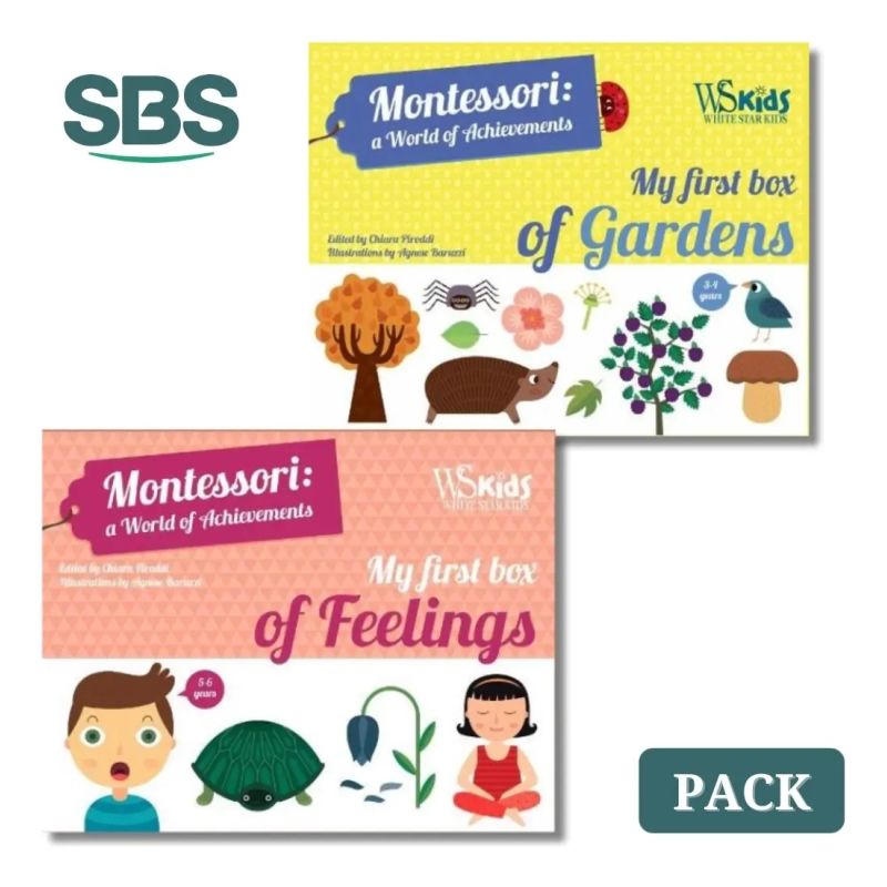 MY FIRST BOX OF FEELINGS - MONTESSORI A WORLD OF ACHIEVEMENTS* (Nuevo)