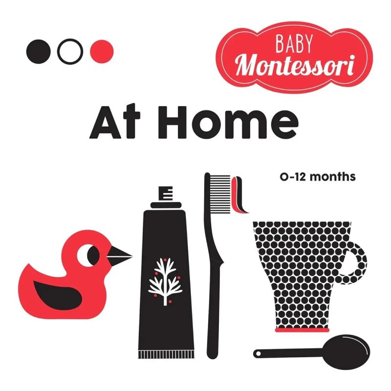 AT HOME (BABY MONTESSORI) - BOARD BOOK (Nuevo)
