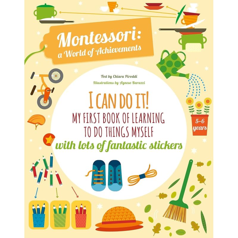 CAN DO IT!, I - MY FIRST BOOK OF LEARNING TO DO THINGS MYSELF - MONTESSORI ACTIVITY BOOK (Nuevo)