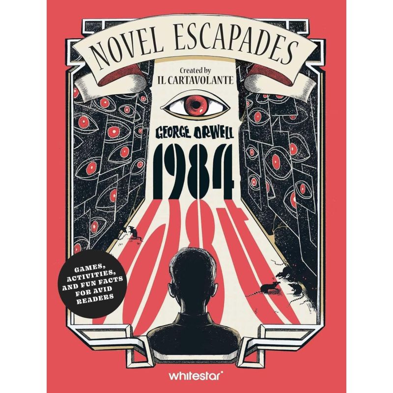 1984 - PUZZLES, GAMES, AND ACTIVITIES FOR AVID READERS - NOVEL ESCAPADES (Nuevo)