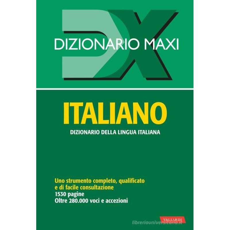 VALLARDI DIZIONARIO DELLA LINGUA ITALIANA - DIZIONARIO MAXI ITALIANO (Nuevo)