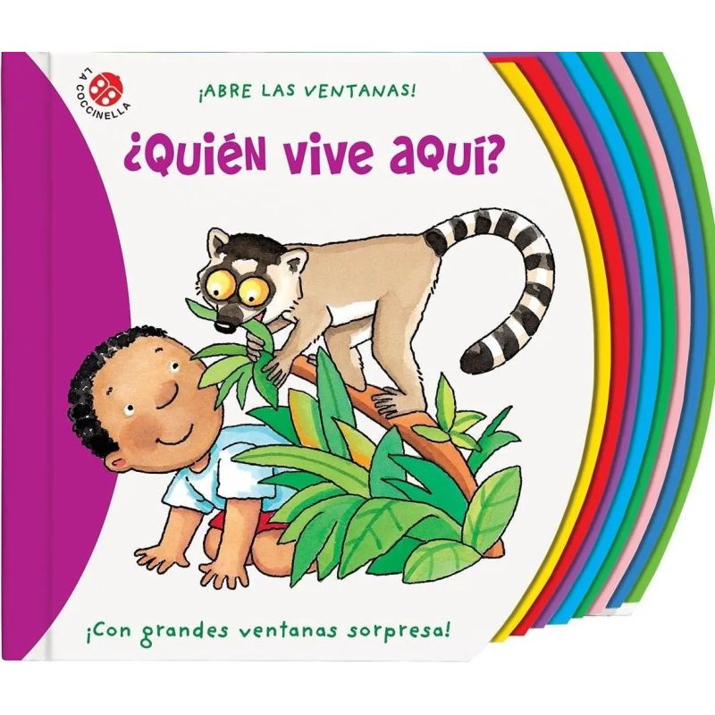 QUIEN VIVE AQUI? (CARTONE) - CON SOLAPAS (Nuevo)
