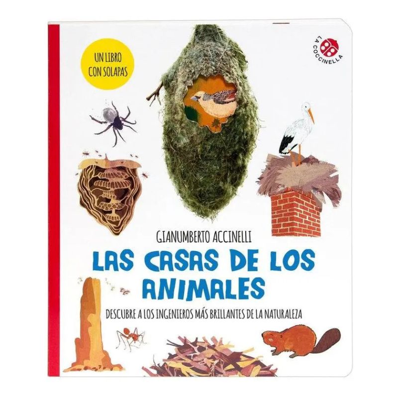 CASAS DE LOS ANIMALES, LAS - UN LIBRO CON SOLAPAS - CARTONE (Nuevo)