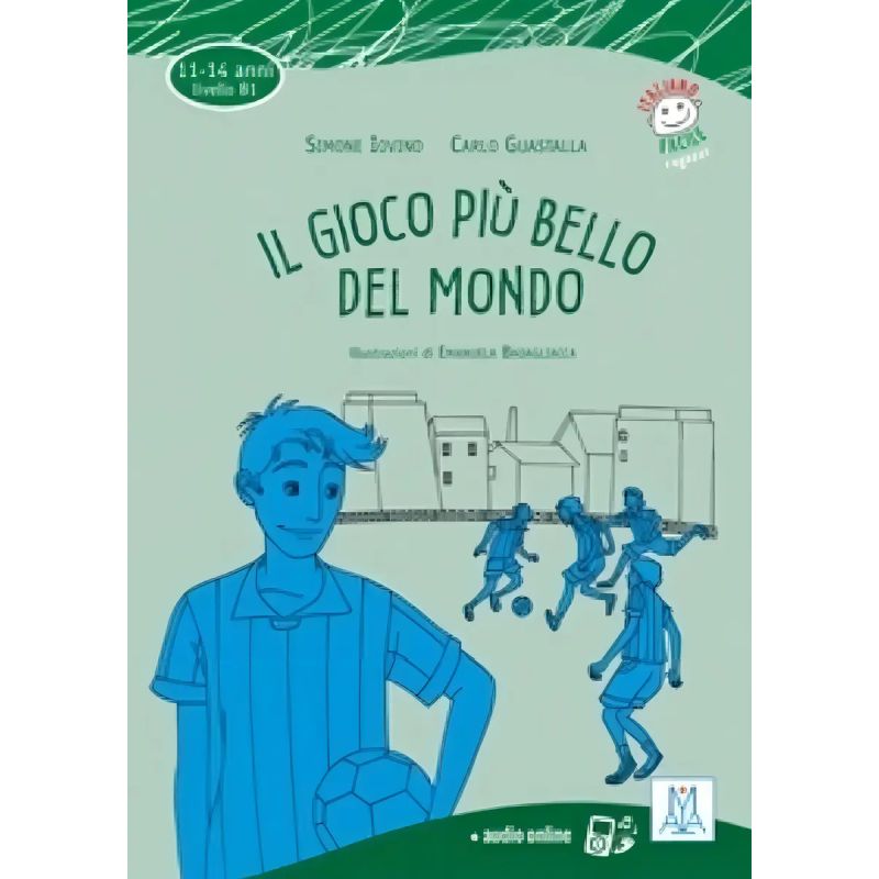 GIOCO PIU BELLO DEL MONDO, IL - LIBRO + MP3 ONLINE (B1) - ITALIANO FACILE PER RAGAZZI (Nuevo)