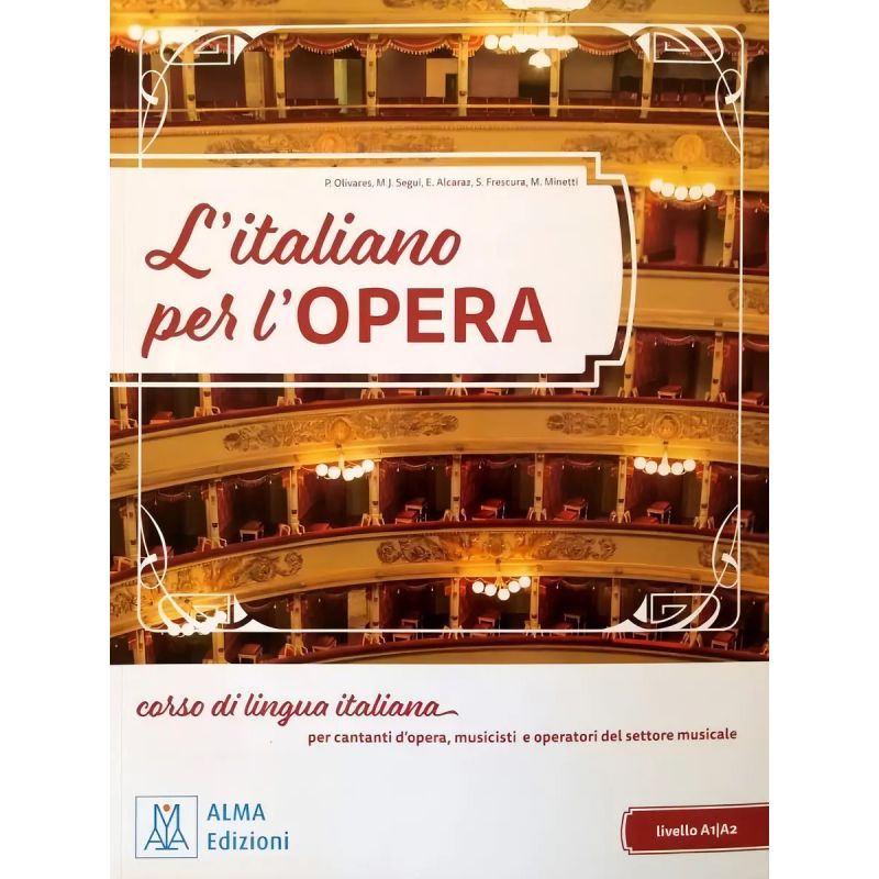 L'ITALIANO PER L'OPERA LIBRO STUDENTE + MP3 E VIDEO ONLINE (Nuevo)