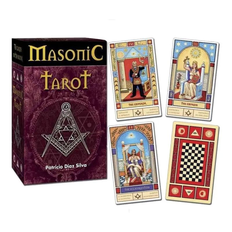 MASONIC TAROT - ESTUCHE + CARTAS (Nuevo)