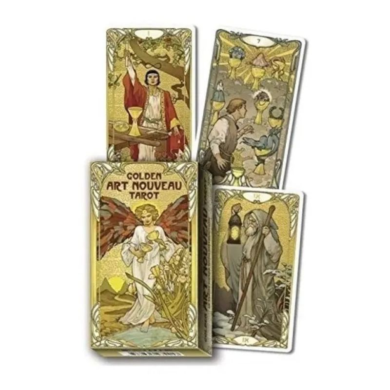 TAROT GOLDEN ART NOUVEAU - LIBRO + CARTAS (Nuevo)