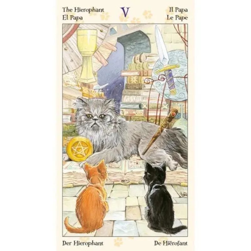 TAROT OF PAGAN CATS (Nuevo) - Miniatura 3