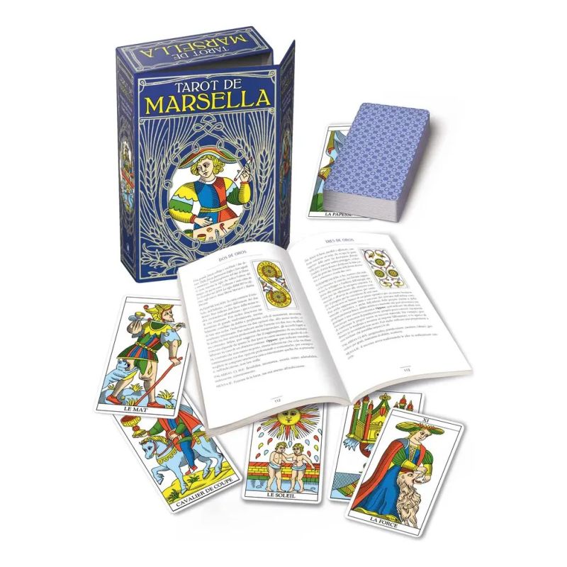 TAROT DE MARSELLA - LIBRO + CARTAS (Nuevo)