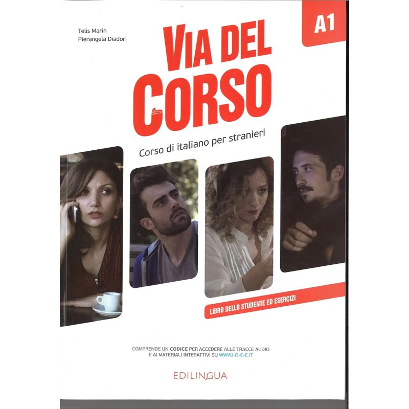 VIA DEL CORSO A1 - LIBRO DELLO STUDENTE ED ESERCIZI ºº (Nuevo)