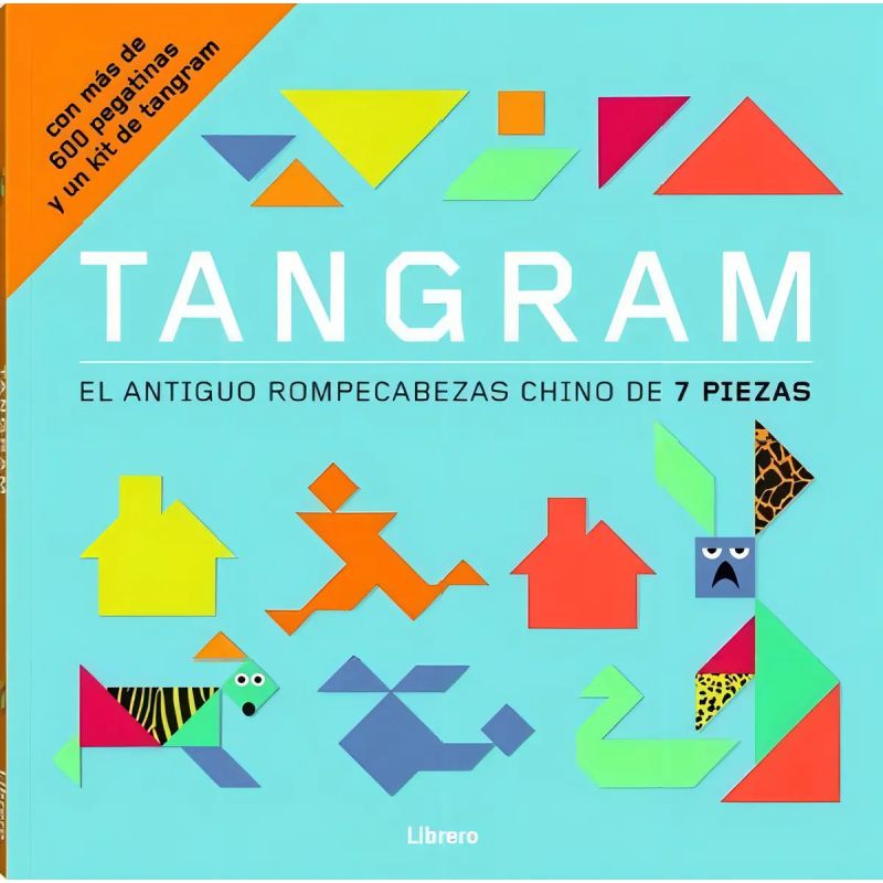 TANGRAM - EL ANTIGUO ROMPECABEZAS CHINO DE 7 PIEZAS (Nuevo)