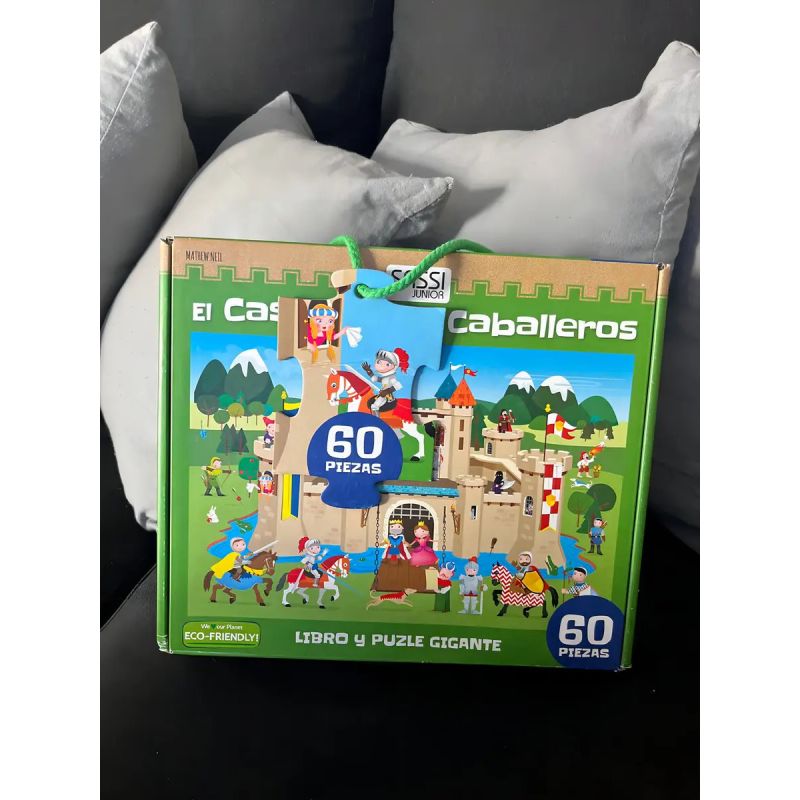 CASTILLO DE LOS CABALLEROS, EL . LIBRO + PUZZLE 60 PIEZAS (Nuevo) - Miniatura 5