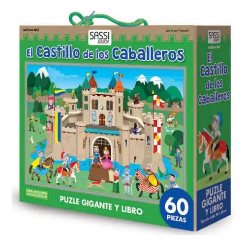 CASTILLO DE LOS CABALLEROS, EL . LIBRO + PUZZLE 60 PIEZAS (Nuevo)