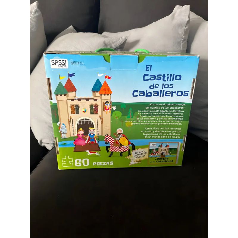 CASTILLO DE LOS CABALLEROS, EL . LIBRO + PUZZLE 60 PIEZAS (Nuevo) - Miniatura 4