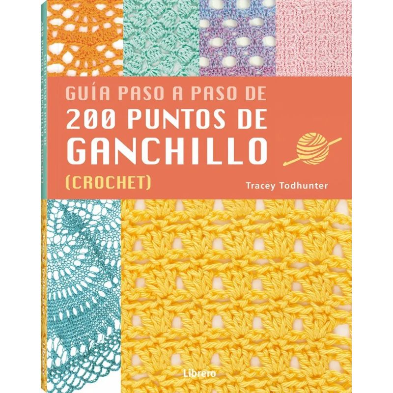 200 PUNTOS DE GANCHILLO CROCHET GUIA PASO A PASO (Nuevo)