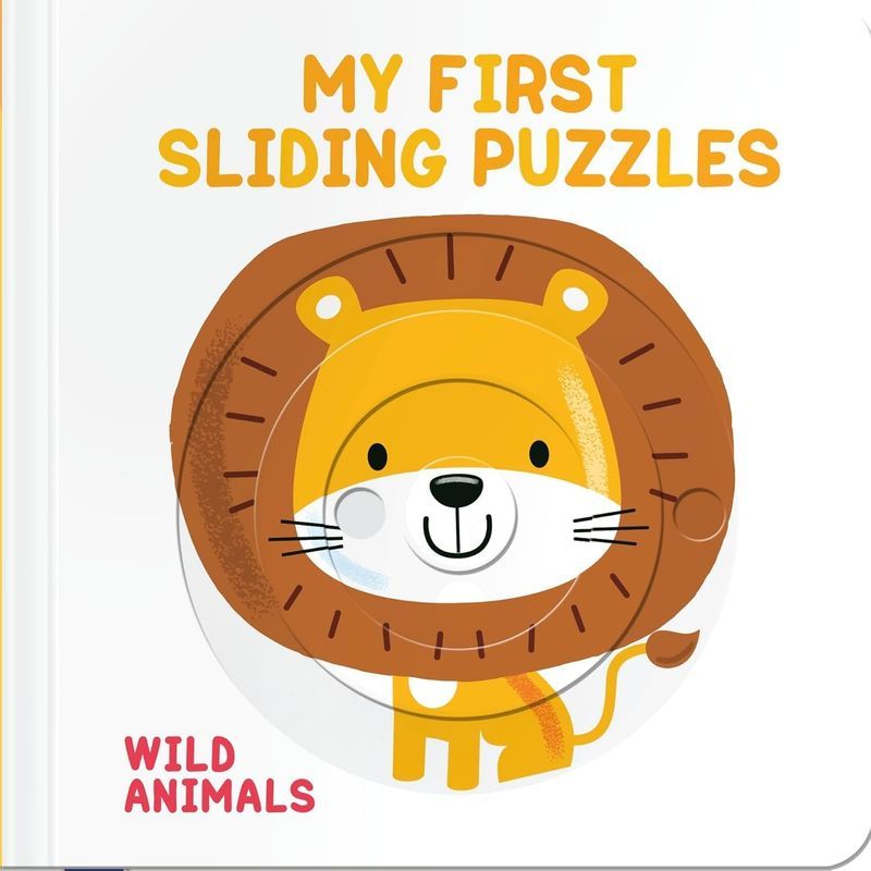 MY FIRST SLIDING PUZZLE - WILD ANIMALS - BOARD BOOK (Nuevo)