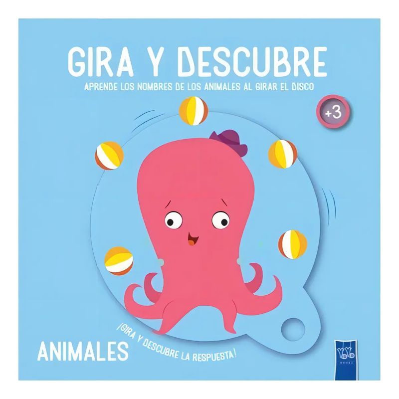 ANIMALES - GIRA Y DESCUBRE (Nuevo)