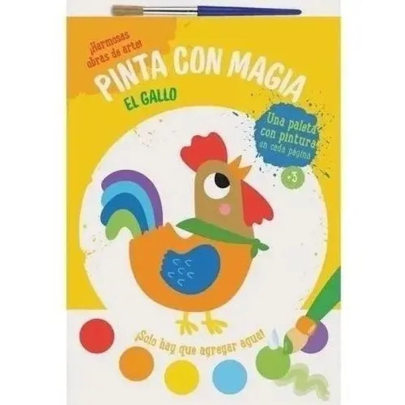 GALLO, EL - PINTA CON MAGIA (Nuevo)