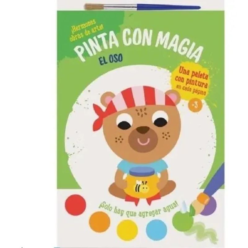 OSO, EL - PINTA CON MAGIA (Nuevo)