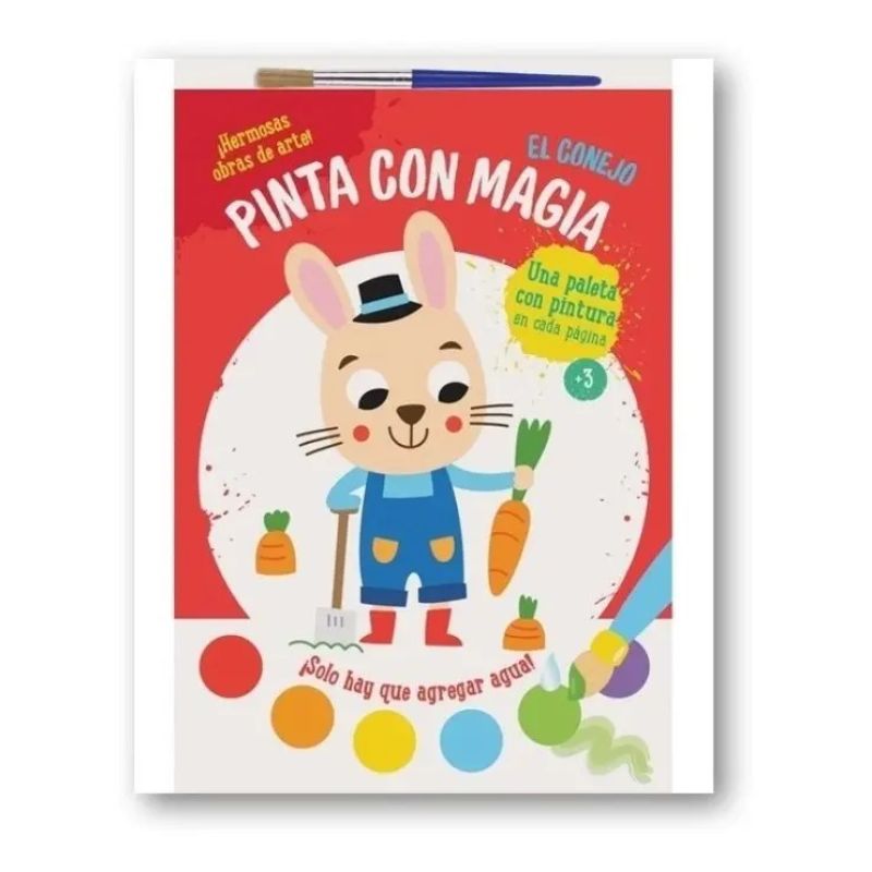 CONEJO, EL - PINTA CON MAGIA (Nuevo) - Miniatura 2