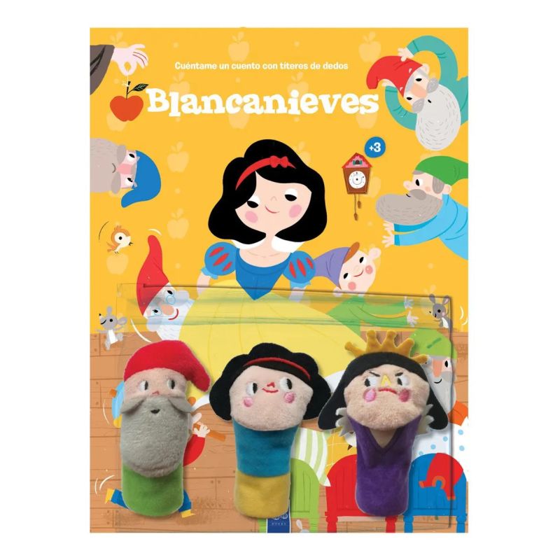 BLANCANIEVES - CUENTAME UN CUENTO CON TITERES DE DEDO (TD) (Nuevo)