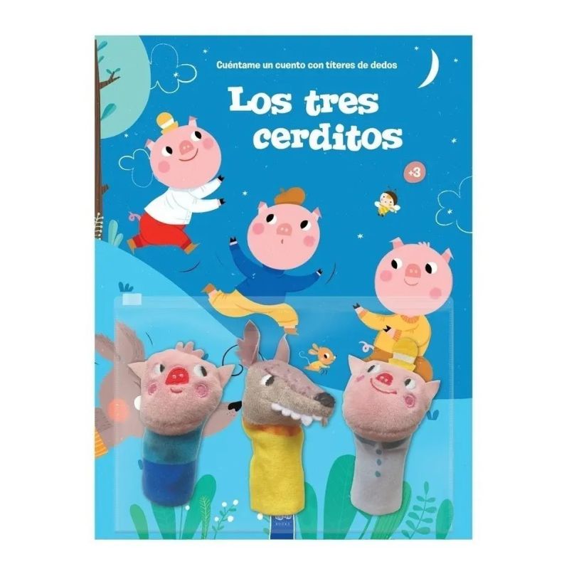 TRES CERDITOS, LOS - CUENTAME UN CUENTO CON TITERES DE DEDO - TD (Nuevo)