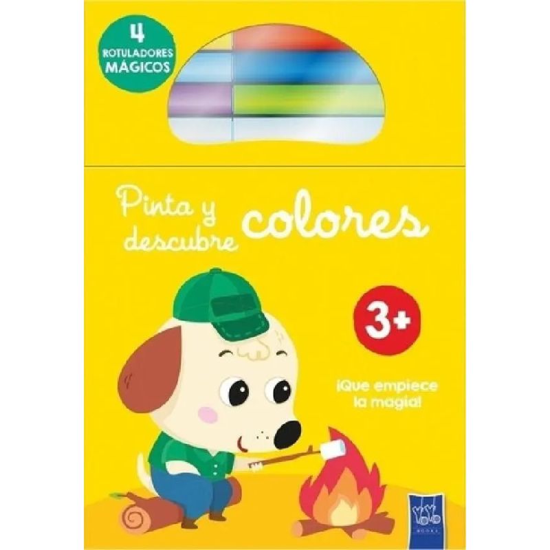 PERRO - PINTA Y DESCUBRE COLORES (Nuevo)