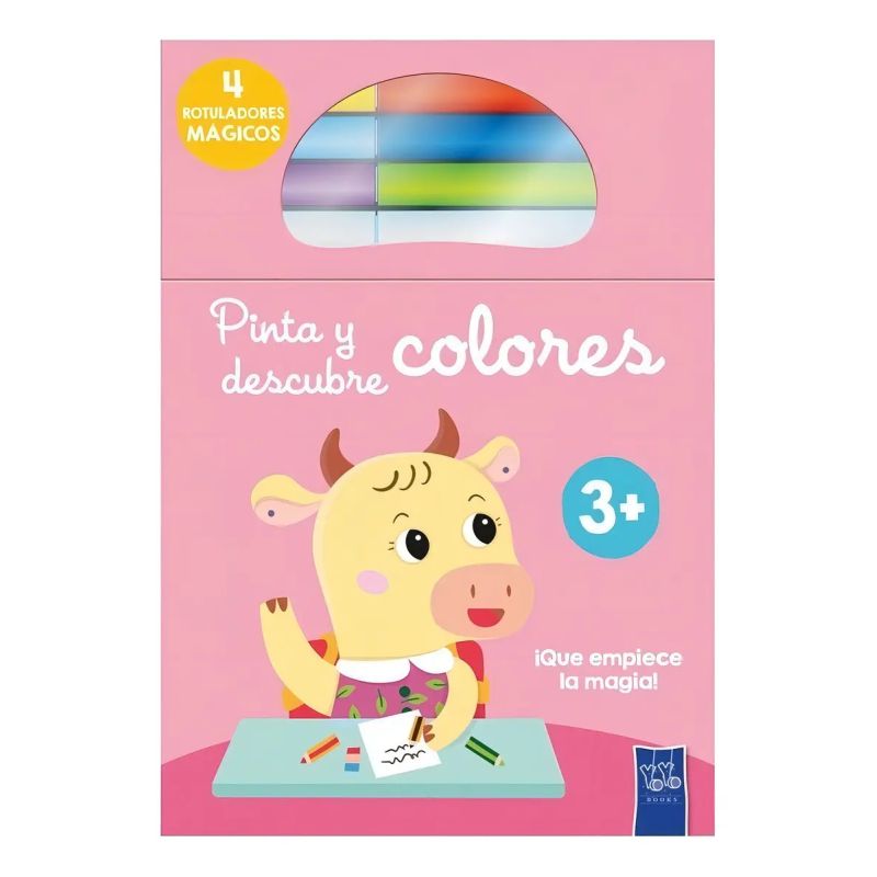 VACA - PINTA Y DESCUBRE COLORES (Nuevo)