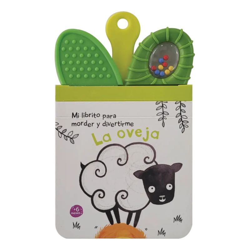 OVEJA, LA - MI LIBRITO PARA MORDER (CON MORDILLO Y SONAJERO) (Nuevo)
