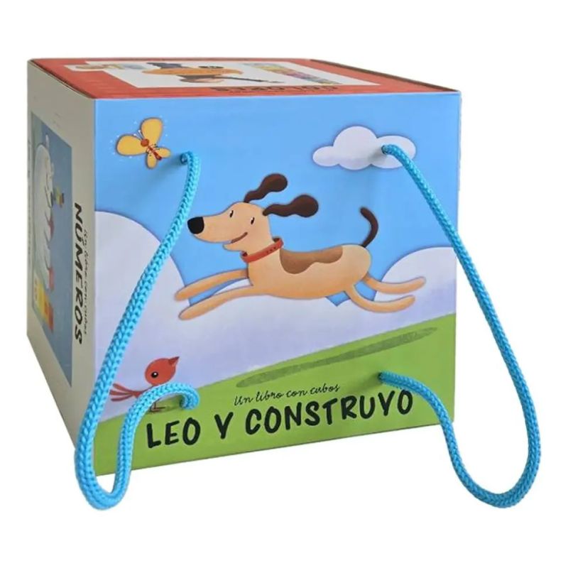 LEO Y CONSTRUYO - UN LIBRO CON CUBOS (Nuevo)