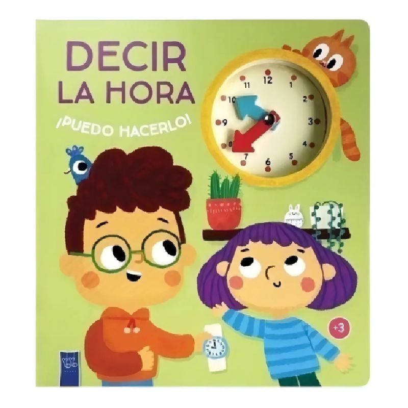 DECIR LA HORA - PUEDO HACERLO - CARTONE (Nuevo)