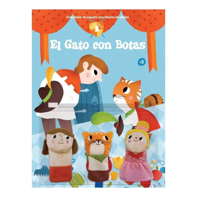 GATO CON BOTAS, EL - CUENTAME UN CUENTO CON TITERES DE DEDOS (TD) (Nuevo)
