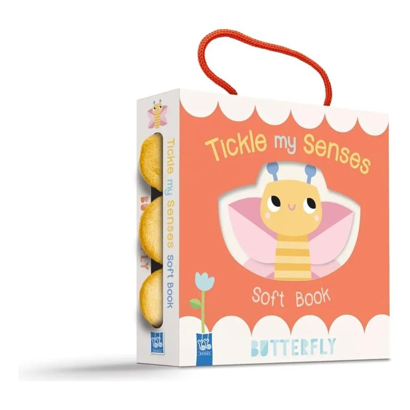 BUTTERFLY - TICKLE MY SENSES SOFT BOOK (Nuevo)
