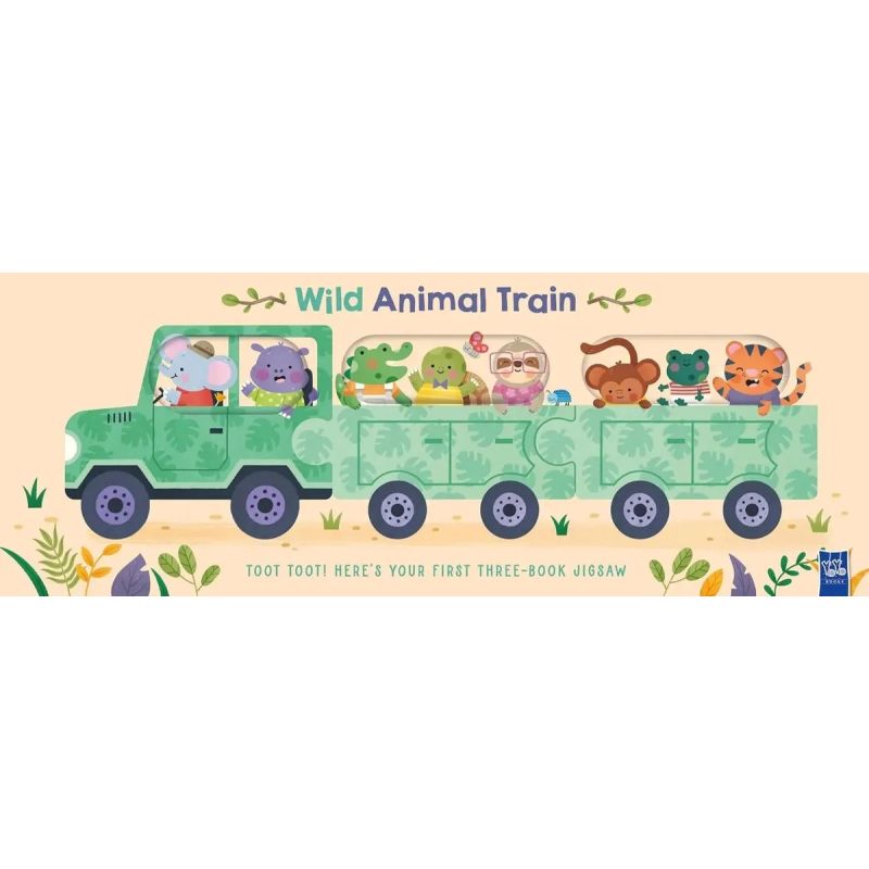 WILD ANIMAL TRAIN - BOARD BOOK (Nuevo)