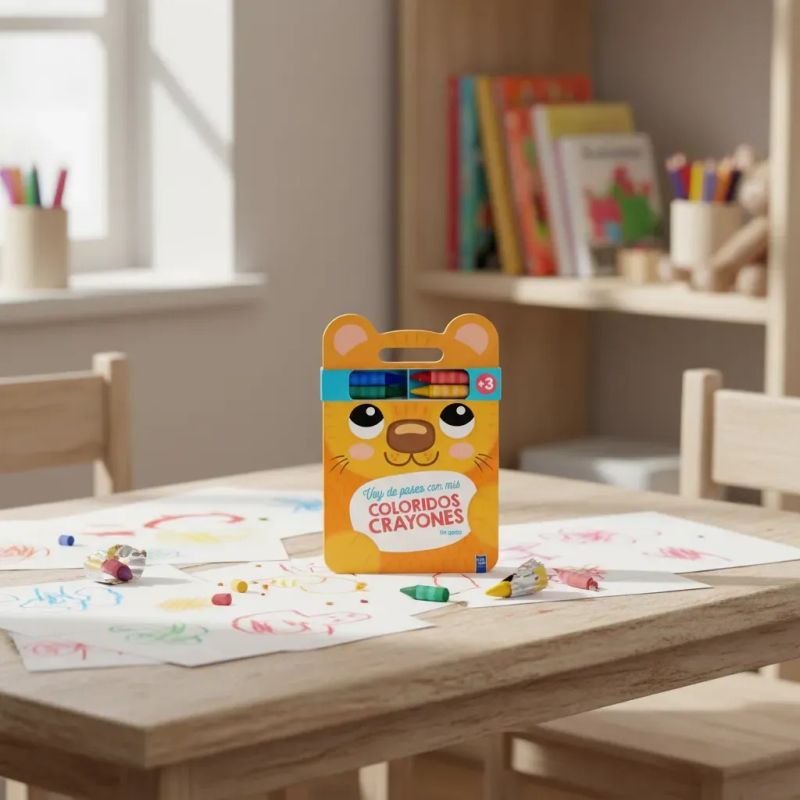 UN OSO - VOY DE PASEO CON MIS COLORIDOS CRAYONES (Nuevo)