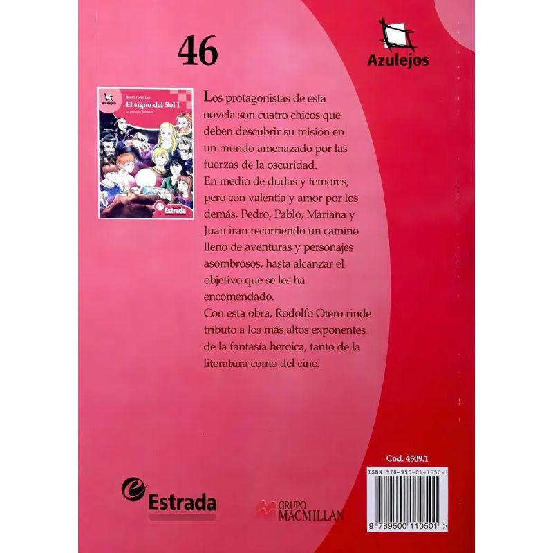 SIGNO DEL SOL 1,EL - LA PRINCESA DORMIDA - AZULEJOS ROJO (Nuevo) - Miniatura 2