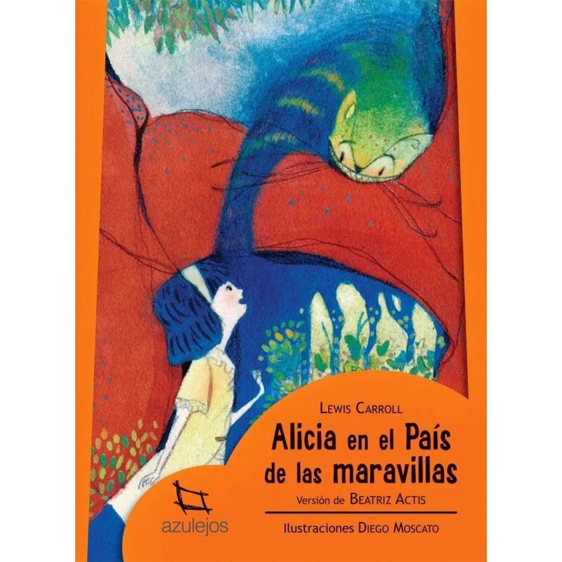 ALICIA EN EL PAIS DE LAS MARAVILLAS - AZULEJOS NARANJA (Nuevo)