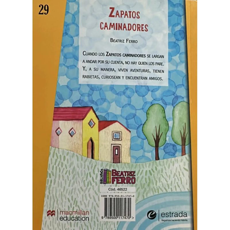 ZAPATOS CAMINADORES - AZULEJITOS AMARILLOS (Nuevo) - Miniatura 2
