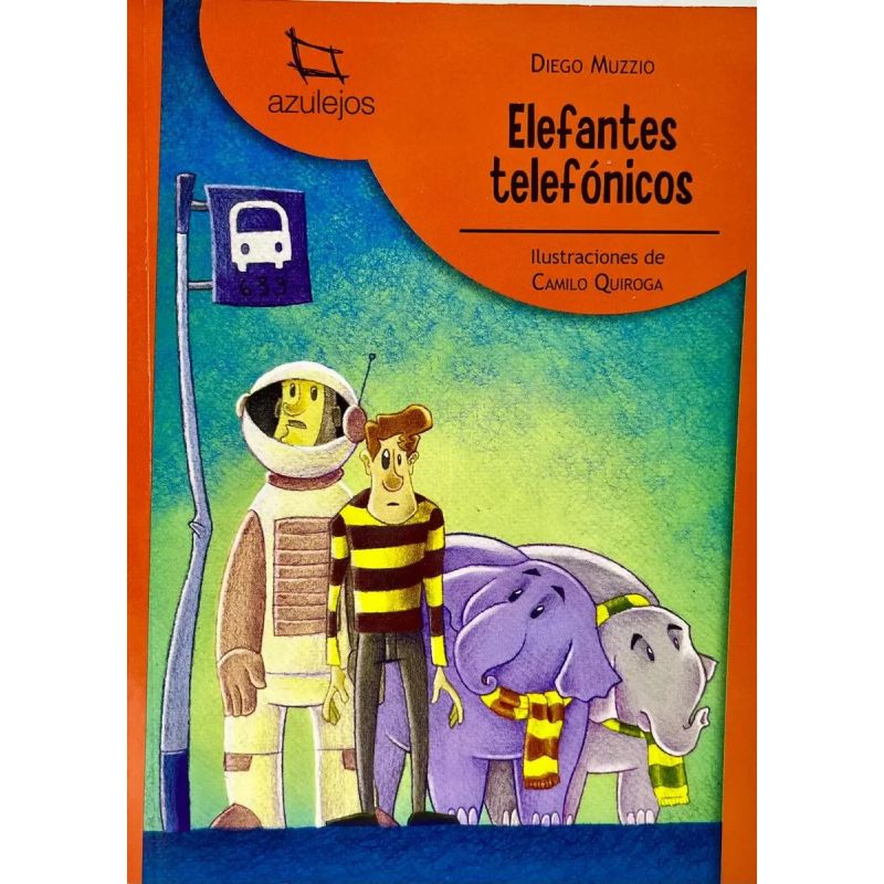 ELEFANTES TELEFONICOS - AZULEJOS NARANJA (Nuevo)