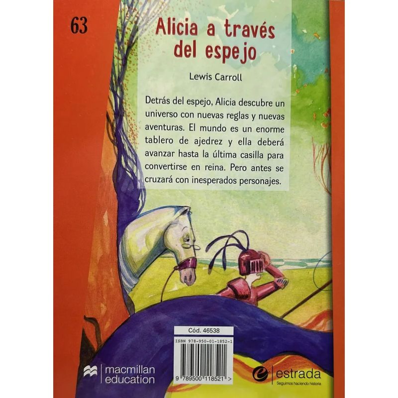 ALICIA A TRAVES DEL ESPEJO - AZULEJOS NARANJA (Nuevo) - Miniatura 2