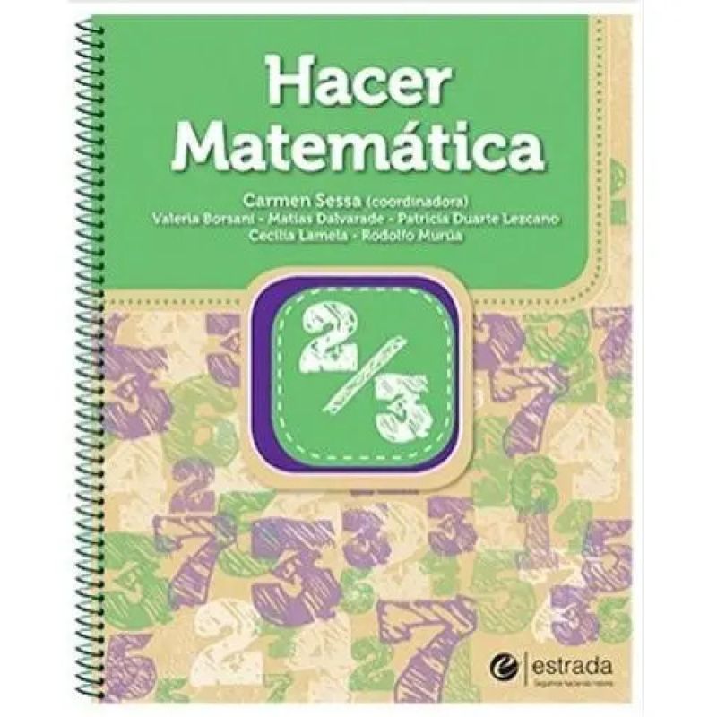 HACER MATEMATICA 2/3  ES (Nuevo)