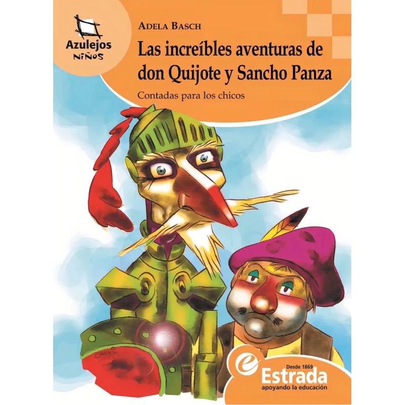 INCREIBLES AVENTURAS DE DON QUIJOTE Y SANCHO PANZA, LAS - AZULEJOS NARANJA (Nuevo)