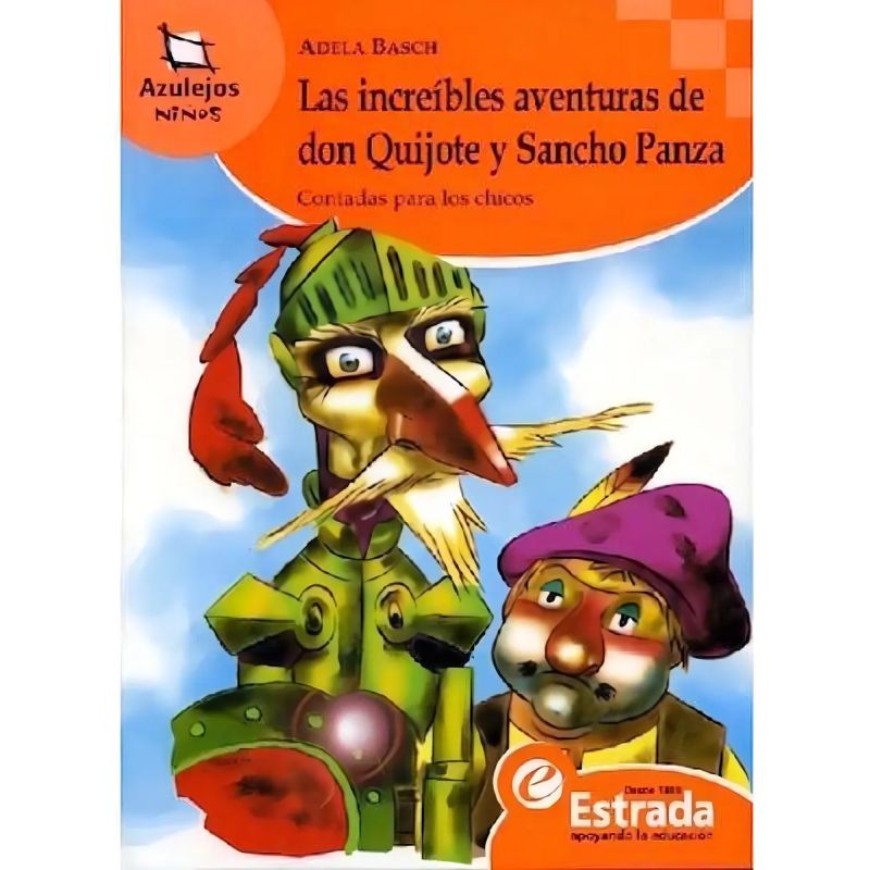 INCREIBLES AVENTURAS DE DON QUIJOTE Y SANCHO PANZA, LAS - AZULEJOS NARANJA (Nuevo) - Miniatura 2