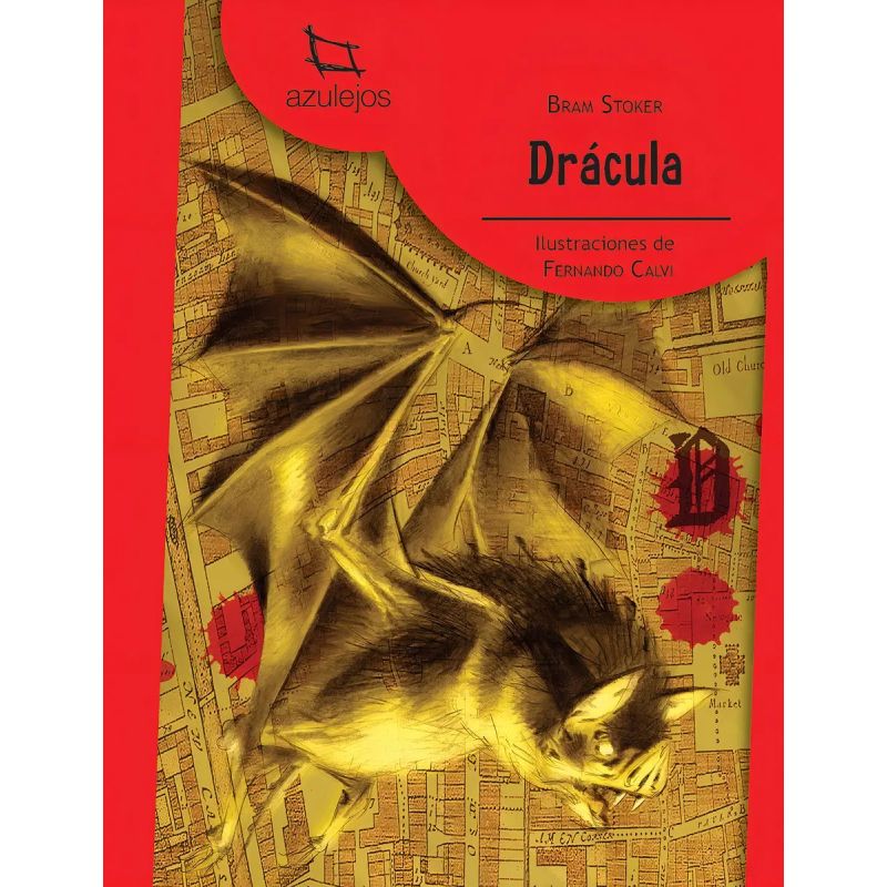 DRACULA - AZULEJOS ROJO N/E (Nuevo)