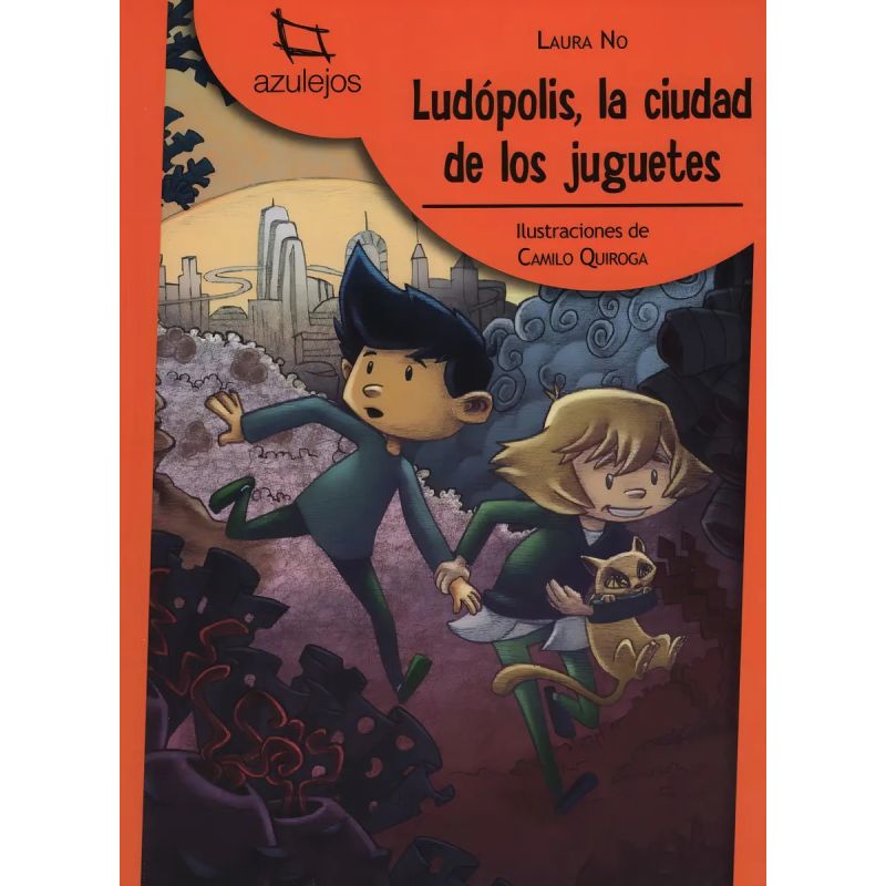 LUDOPOLIS, LA CIUDAD DE LOS JUGUETES (N/ED) - AZULEJOS NARANJA (Nuevo) - Miniatura 2