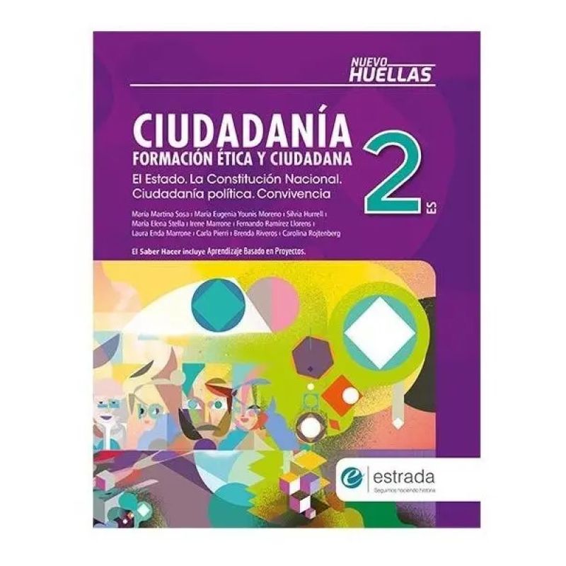 CIUDADANIA 2 ES NUEVO HUELLAS - FORMACION ETICA Y CIUDADANA (Nuevo) - Miniatura 2