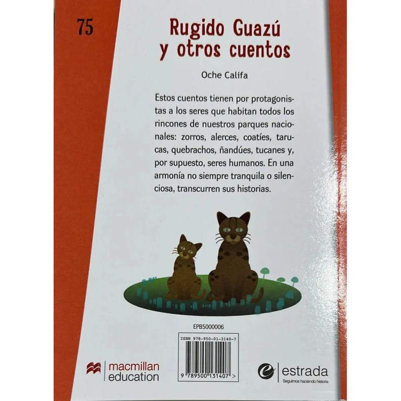 RUGIDO GUAZU Y OTROS CUENTOS - AZULEJOS NARANJA (Nuevo) - Miniatura 2